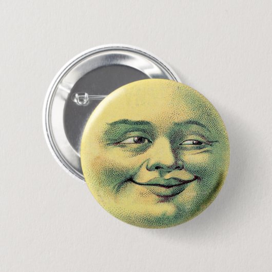 人月 缶バッジ (正面&裏面)