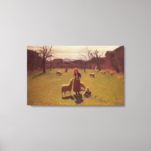 人望のない希望 キャンバスプリント (正面)