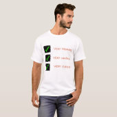 人柄を良くする Tシャツ (正面フル)