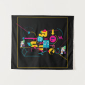 人格のための最大鮮やか主義デザイン タペストリー (正面(横))