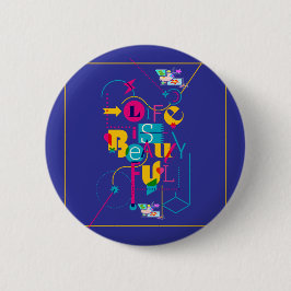 人格のための最大鮮やか主義デザイン 缶バッジ