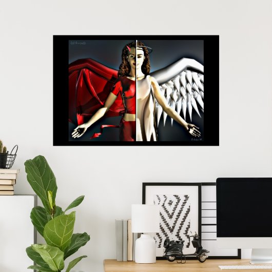 人格の分割 ポスター (ホームオフィス)