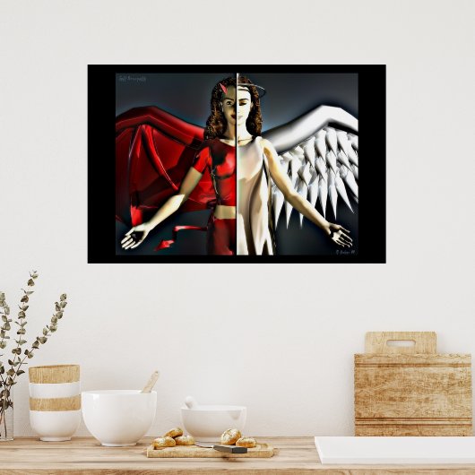 人格の分割 ポスター (キッチン)