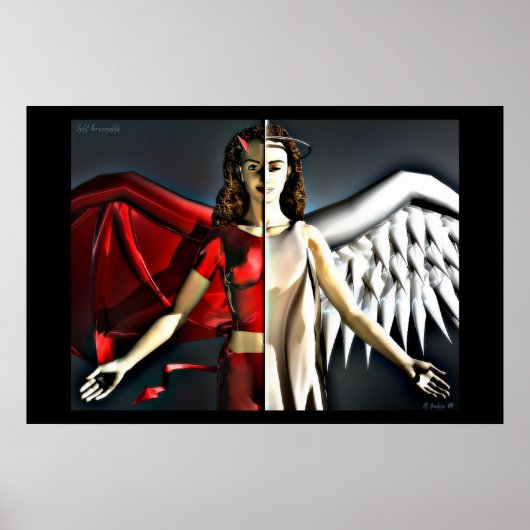 人格の分割 ポスター (正面)