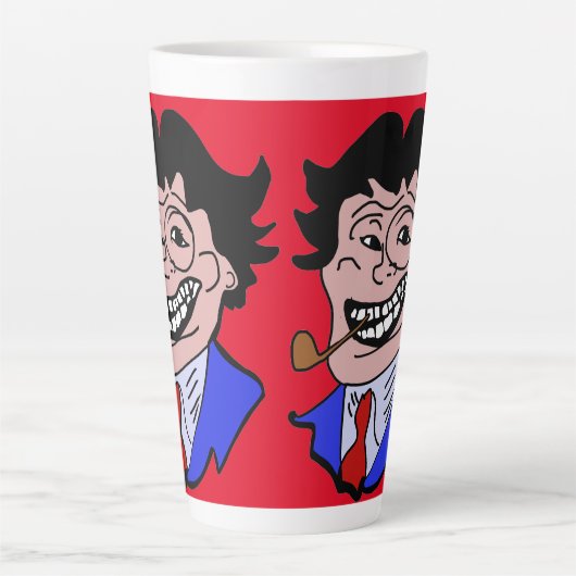 人格の高さ カフェラテマグ (正面)