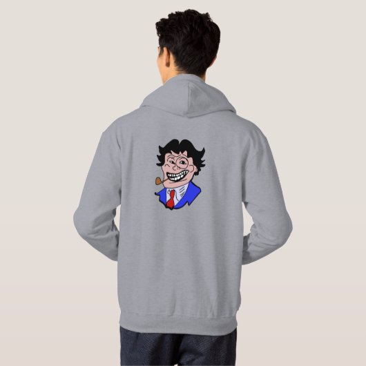 人格の高さ パーカ (裏面フル)