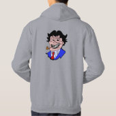 人格の高さ パーカ (裏面)