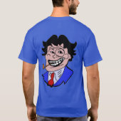 人格の高さ Tシャツ (裏面)