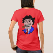 人格の高さ Tシャツ (裏面)