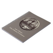 人格可能なはかりで測正義のセピア |弁護士 ノートブック (左側)