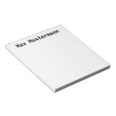 人格的な ノートパッド (アングル)