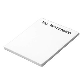 人格的な ノートパッド