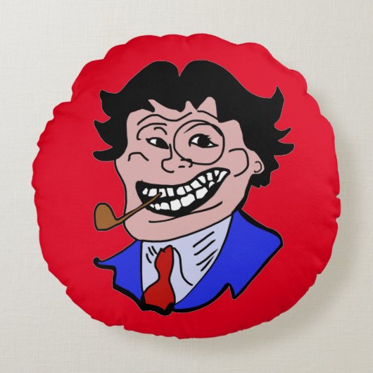 人格者 ラウンドクッション (正面)