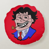 人格者 ラウンドクッション (裏面)