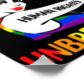 人権が壊せないLGBTプライド月2022 ポスター (角)