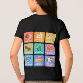 人権の大ファン トライブレンドＴシャツ (裏面)