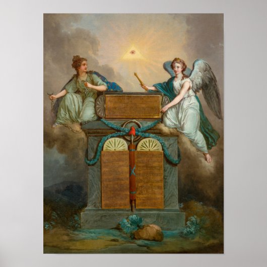 人権の宣言及び国民 ポスター (正面)