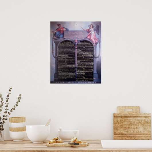 人権の宣言 ポスター (キッチン)