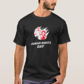 人権の日 Tシャツ (正面)