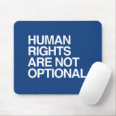 人権は任意- .PNGではないです マウスパッド (マウス)