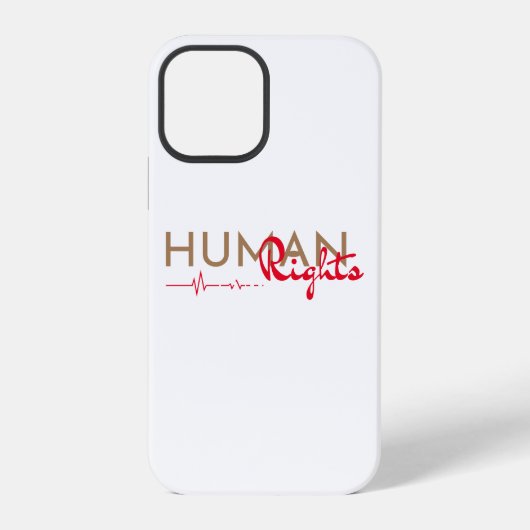 人権への命綱 iPhoneケース (裏面)