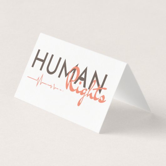 人権への生命線 (正面)