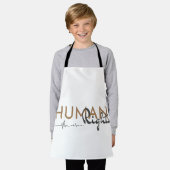 人権への生命線 エプロン (着用した状態)