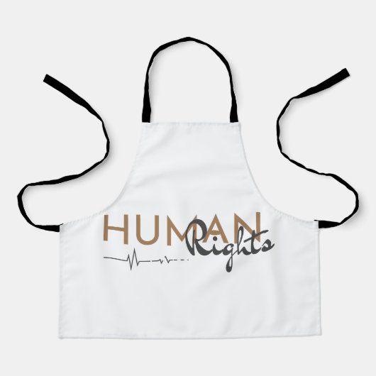 人権への生命線 エプロン (正面)