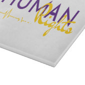 人権への生命線 カッティングボード (角)