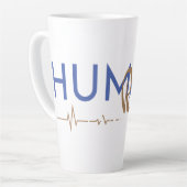 人権への生命線 カフェラテマグ (左アングル)