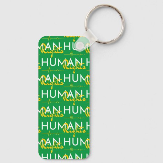 人権への生命線 キーホルダー (裏面)