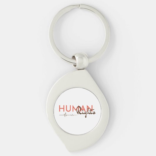 人権への生命線 キーホルダー (正面)