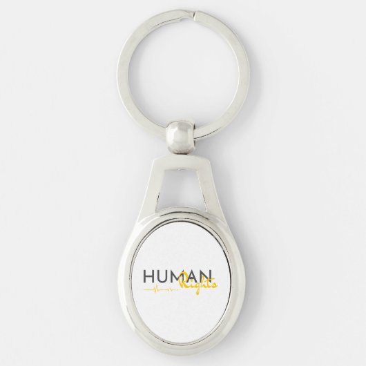 人権への生命線 キーホルダー (正面)