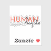 人権への生命線 シール (シート)