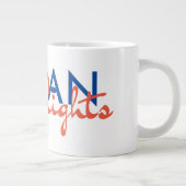 人権への生命線 ジャンボコーヒーマグカップ (右)