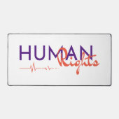 人権への生命線 デスクマット (正面)