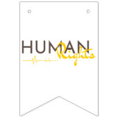 人権への生命線 バンティングフラッグ (第2の旗)