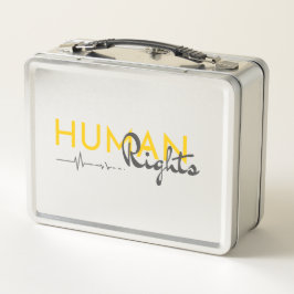 人権への生命線 メタルランチボックス