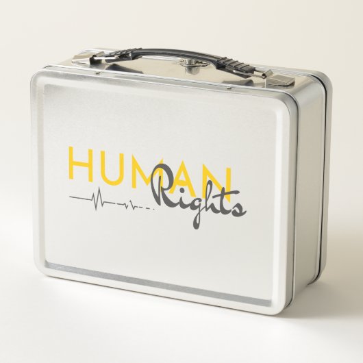 人権への生命線 メタルランチボックス (裏面)