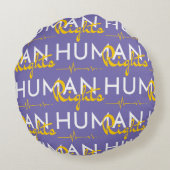 人権への生命線 ラウンドクッション (裏面)