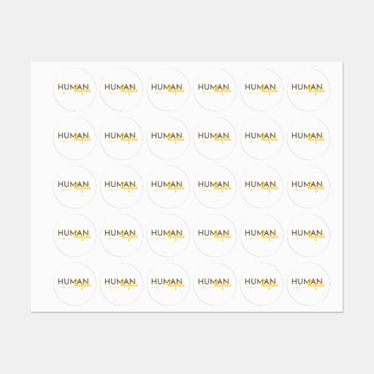 人権への生命線 ラベル (シート)