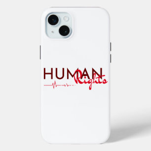 人権への生命線 iPhone 15 MINIケース