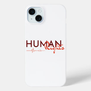 人権への生命線 iPhone 15 MINIケース