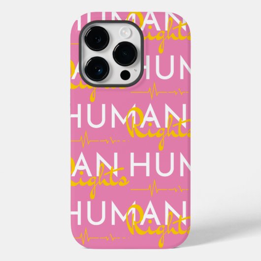 人権への生命線 Case-Mate iPhoneケース (裏面)