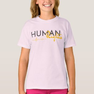 人権への生命線 Tシャツ