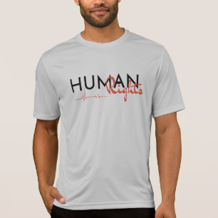 人権への生命線 Tシャツ