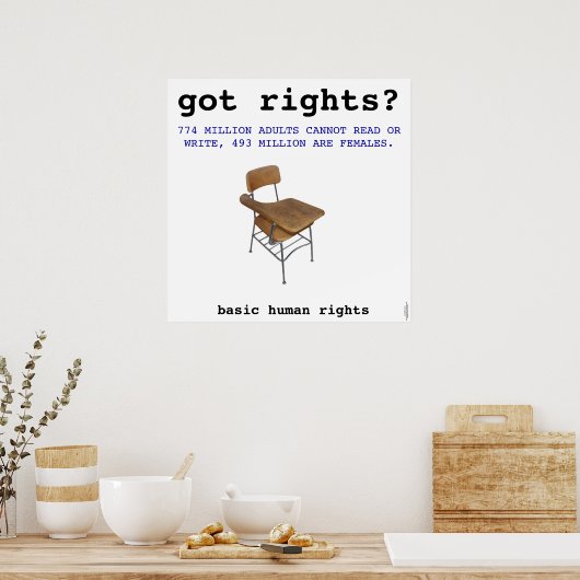 人権アート ポスター (キッチン)