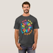 人権サンゴールドサンフラワー Tシャツ (正面フル)