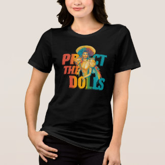 人権シャツジェンダー平等トップトランスプライド トライブレンドＴシャツ