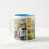 人権マグ#2 ツートーンマグカップ (正面左)